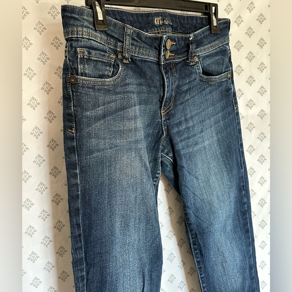 Kut from the Kloth Distressed Cuffed Jeans